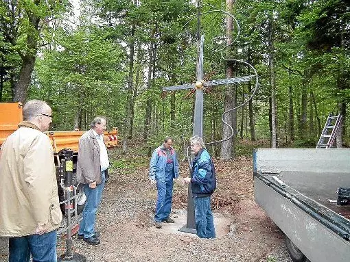 Kreuz Verabschiedungsplatz